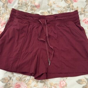 Lululemon Women's Burgundy Shorts